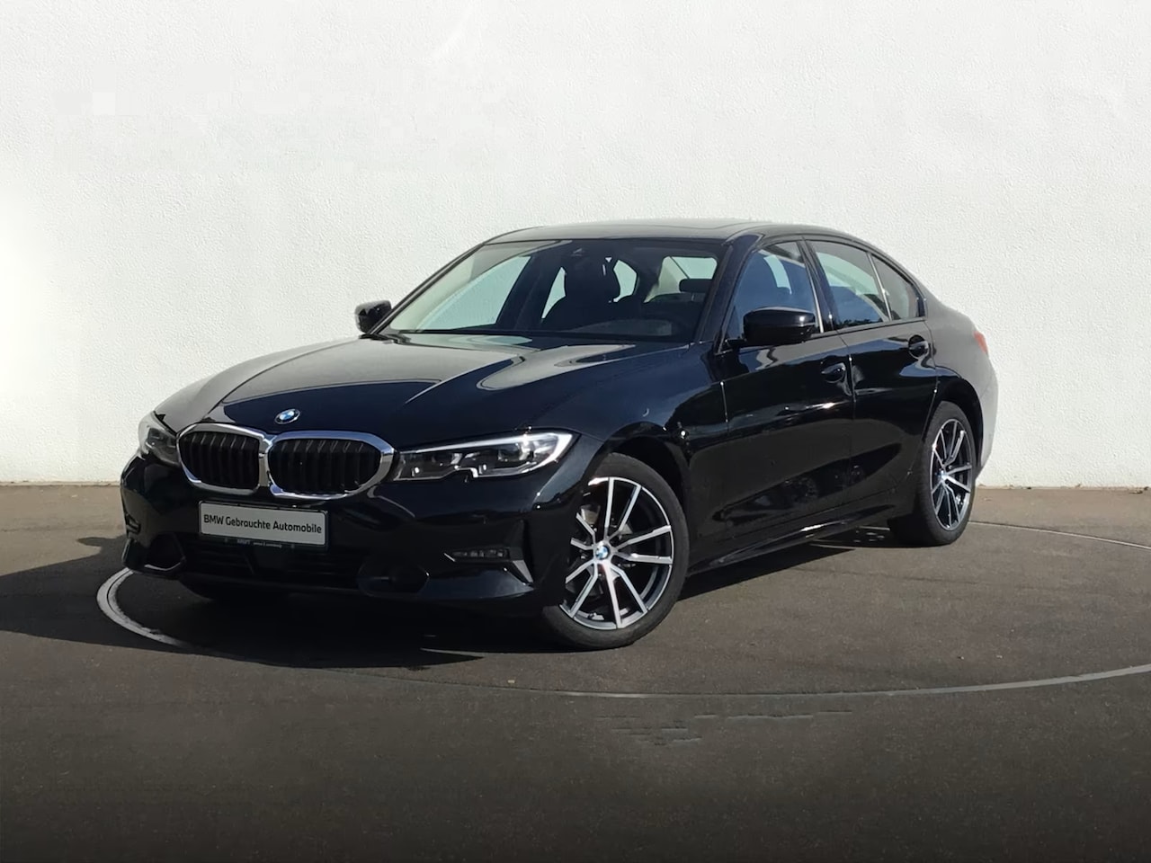 BMW 3-serie - 320dA SPORTLINE ** LED, NAVI+, HALF-LEDER, SCHUIF/KANTEL, 18-inch LMV, ACC ** 1e EIG - UNF - AutoWereld.nl