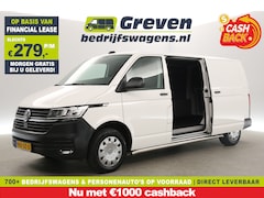 Volkswagen Transporter - 2.0 TDI L2H1 | Airco | Cruise | Carplay | 3-Zits | 2xSchuifdeur | Navigatie | Parkeersenso