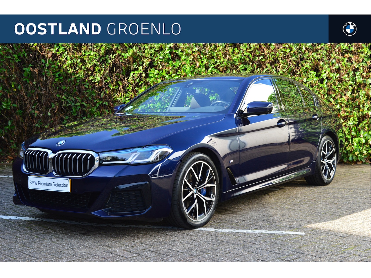 BMW 5-serie - 530i High Executive M Sport Automaat / Trekhaak / Laserlight / Parking Assistant Plus / Co - AutoWereld.nl