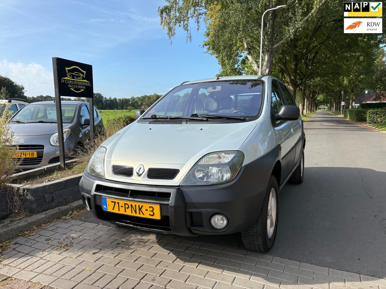 Renault Scénic - 2.0-16V RX4 Sport Way AIRCO,4X4,CENTRALE DEURVERGRENDELING,BOORDCOMPUTER,MIDDENARMSTEUN,NI - AutoWereld.nl