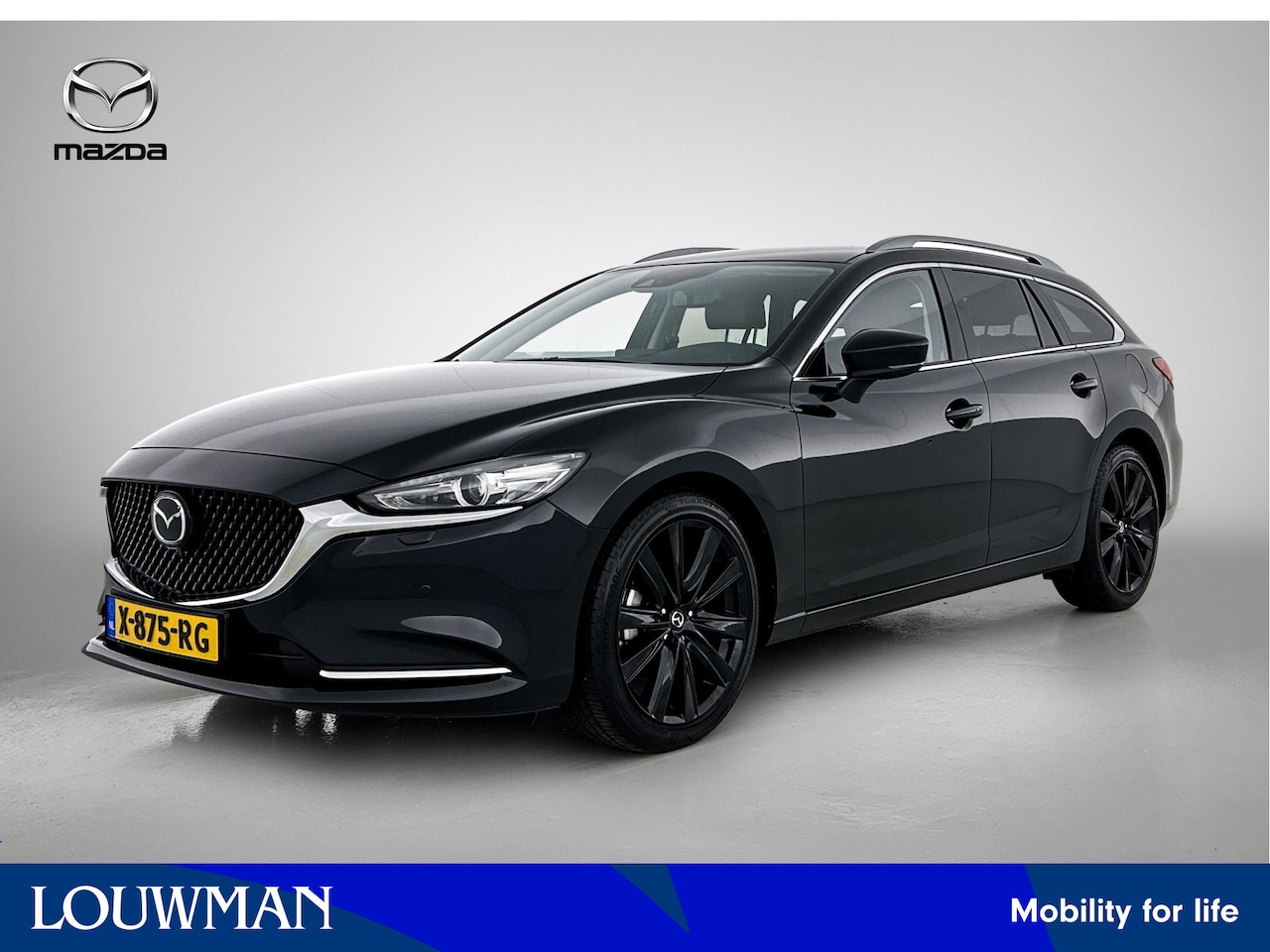 Mazda 6 Sportbreak - 2.0 SkyActiv-G 165 Sportive automaat | Leder | 360 camera | Carplay | - AutoWereld.nl