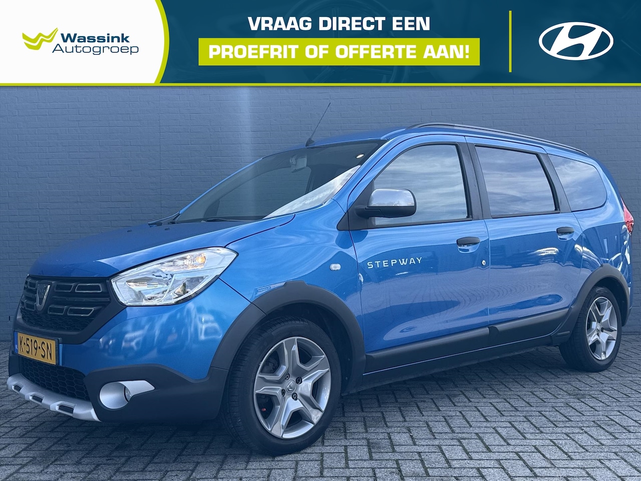 Dacia Lodgy - 1.3 TCe 130pk GPF Stepway 5p | Navigatie | Achteruitrij camera | Cruise Control | DAB Radi - AutoWereld.nl