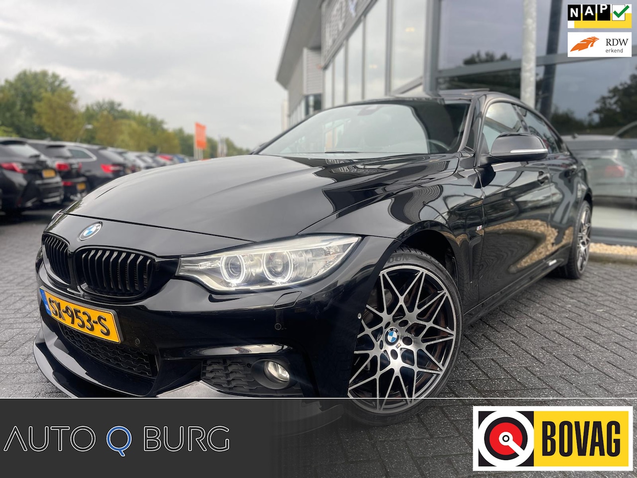 BMW 4-serie Gran Coupé - 428i xDrive High Executive | Automaat | M Pakket | Schuifdak | 360* Camera | PDC | Stoel/S - AutoWereld.nl