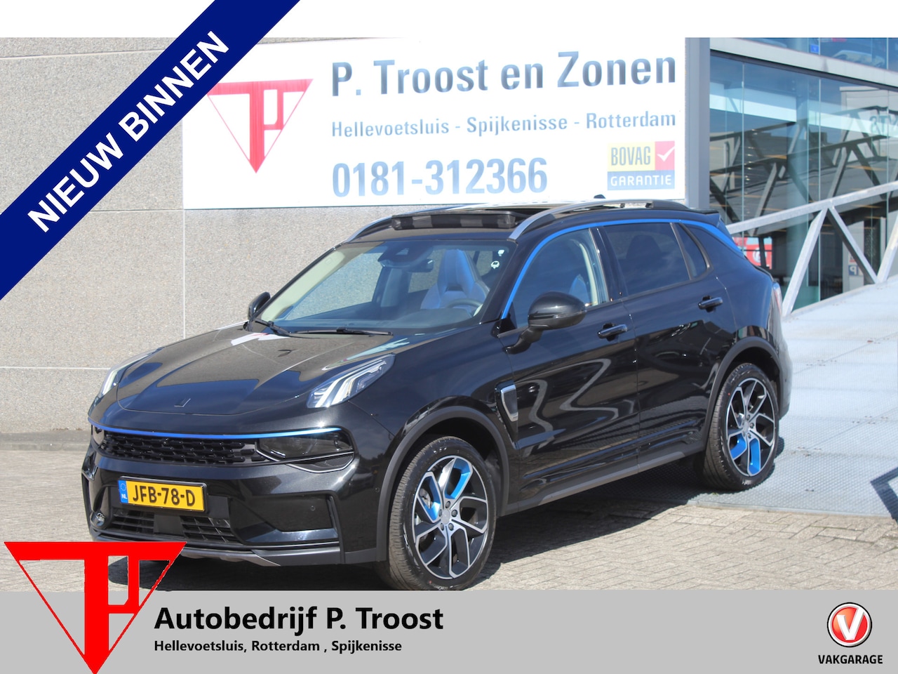 Lynk & Co 01 - 1.5 6.6kw laadvermogen!!Panoramadak/360° Camera/Keyless/Sfeerverlichting/Lane assist/Adapt - AutoWereld.nl