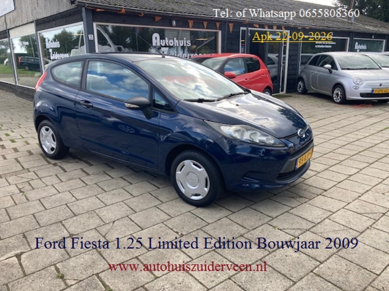Ford Fiesta - 1.25 60PK 3DRS Limited Apk 22-09-2026 - AutoWereld.nl