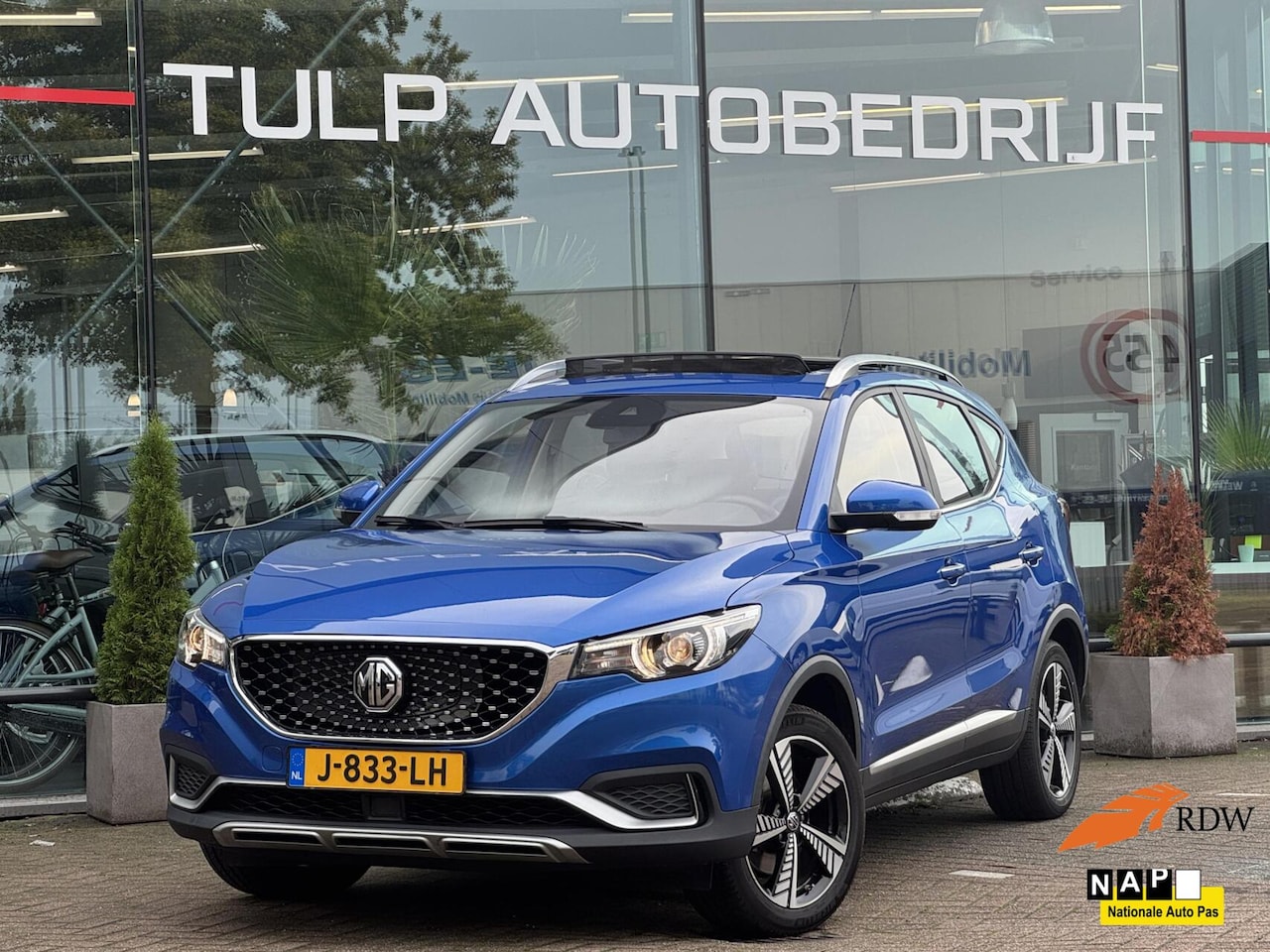 MG ZS - Luxury 45 kWh Clima Leder Pano 1e Eig NAP - AutoWereld.nl
