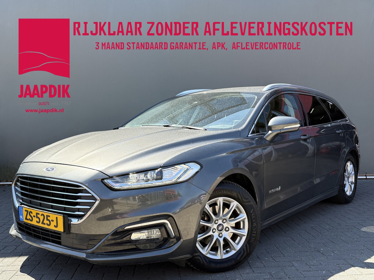 Ford Mondeo Wagon - BWJ 2019 2.0 141 PK IVCT HEV Titanium APPLE CARPLAY | ANDROID AUTO | NAVI | CLIMA | CRUISE - AutoWereld.nl