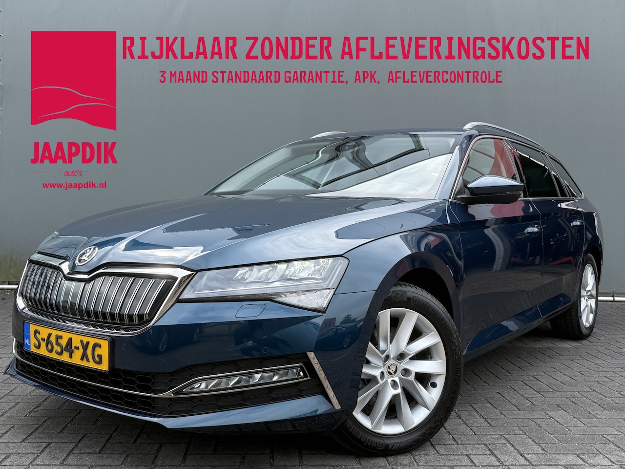 Skoda Superb Combi - BWJ 2023 1.4 TSI iV 157 PK Business Edition Plus TREKHAAK / APPLE CARPLAY / ANDROID AUTO / - AutoWereld.nl
