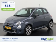 Fiat 500 - 1.0 Hybrid Sport | All-in 353, - Private Lease | Direct uit voorraad