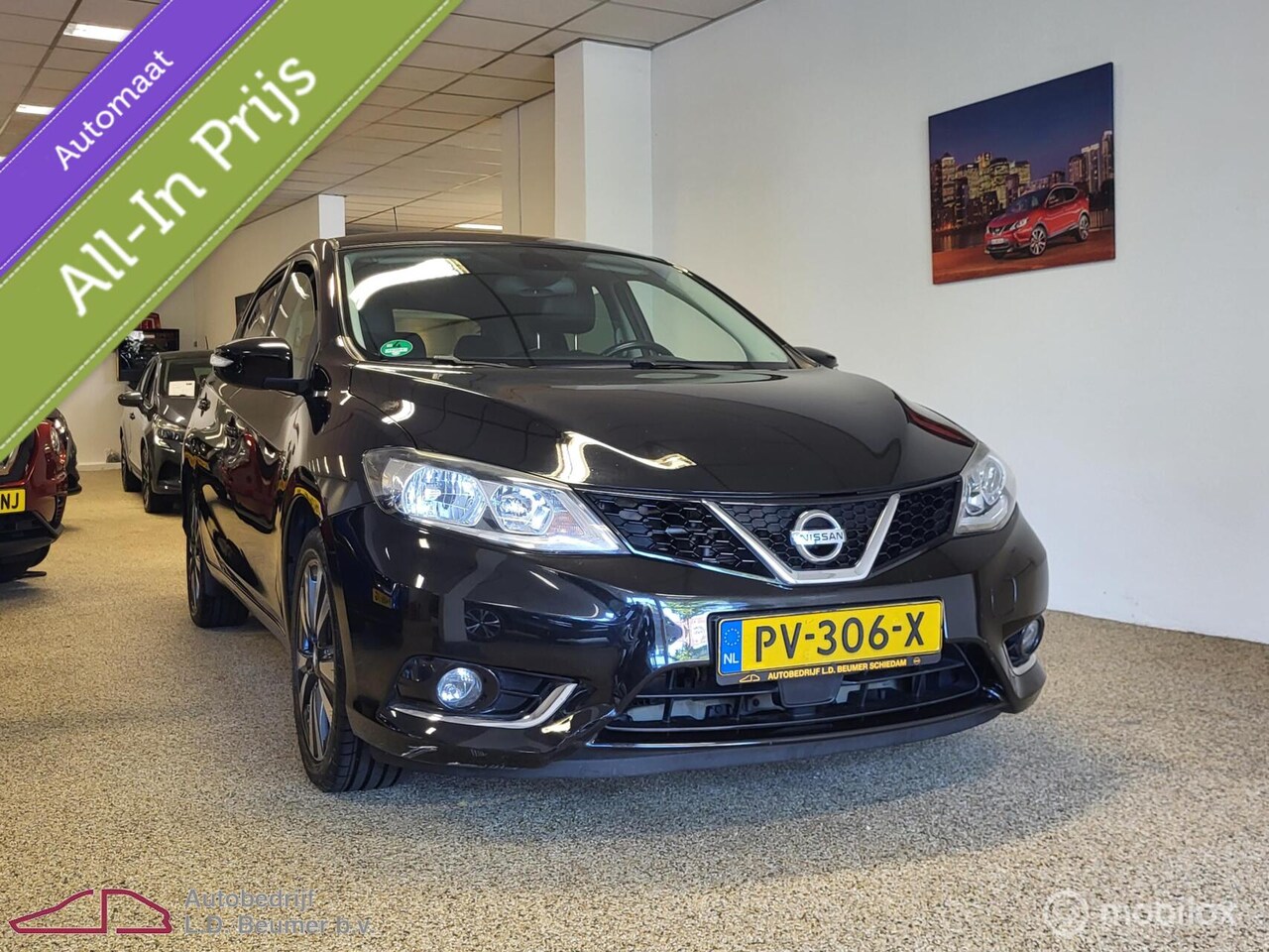 Nissan Pulsar - 1.2 DIG-T N-Connecta AUT *NL, KEY-LESS, NAVI, CAMERA, RIJKLAARPRIJS!*
