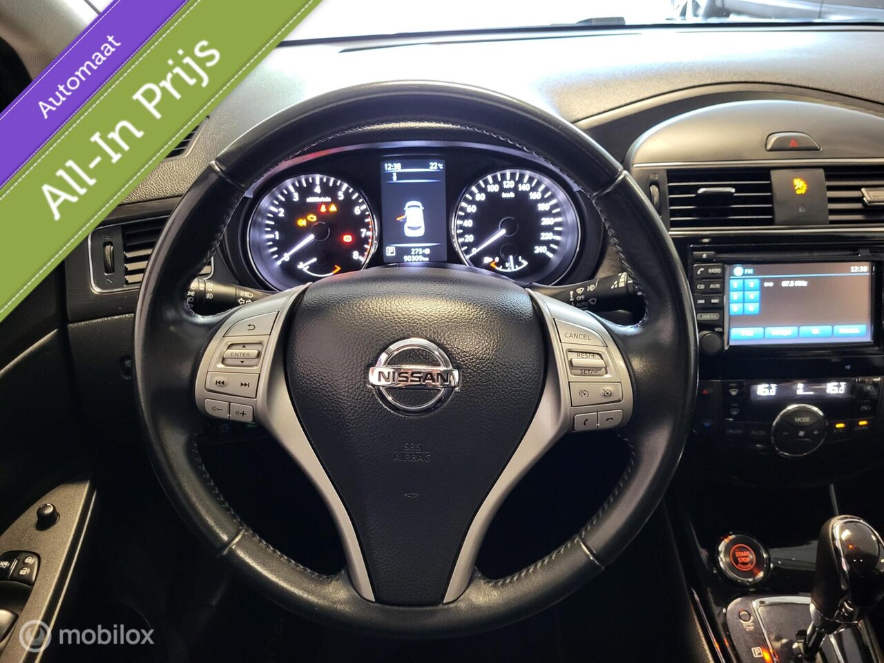 Nissan Pulsar - 1.2 DIG-T N-Connecta AUT *NL, KEY-LESS, NAVI, CAMERA, RIJKLAARPRIJS!*