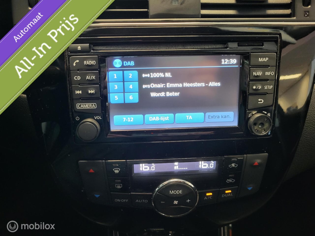 Nissan Pulsar - 1.2 DIG-T N-Connecta AUT *NL, KEY-LESS, NAVI, CAMERA, RIJKLAARPRIJS!*