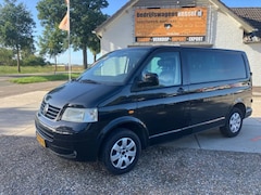 Volkswagen Transporter - T5 2.5 TDI Aut. L1H1 DC 5-Pers Airco Cruise Leer Stoelverwarming