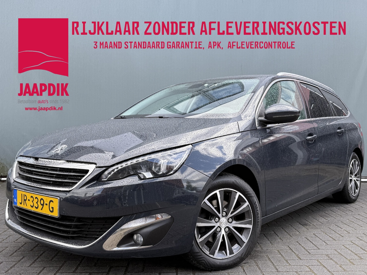 Peugeot 308 SW - BWJ 2016 1.6 120 PK BlueHDI Allure NAVI / CLIMA / CRUISE / BLUETOOTH / LMV / PDC - AutoWereld.nl