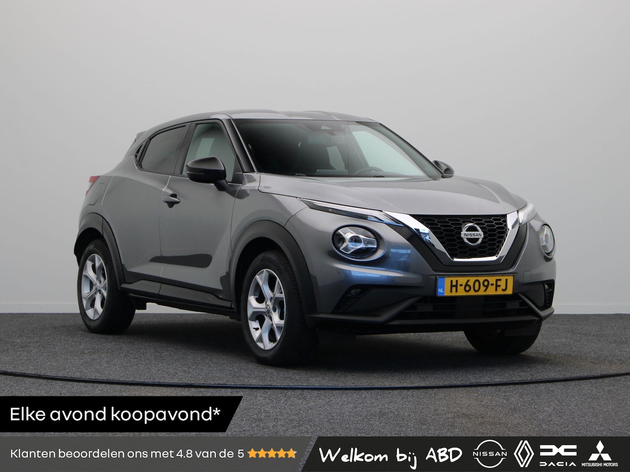 Nissan Juke - 1.0 DIG-T N-Connecta | Automaat | Climate control | Led verlichting | Navigatie | Achterui - AutoWereld.nl