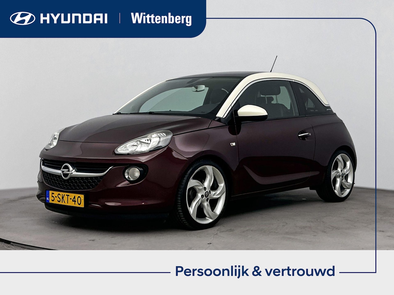 Opel ADAM - 1.4 Glam | Leer | Panoramadak | Stoel + stuurverwarming | Navigatie | 18" Lm-wielen | Crui - AutoWereld.nl