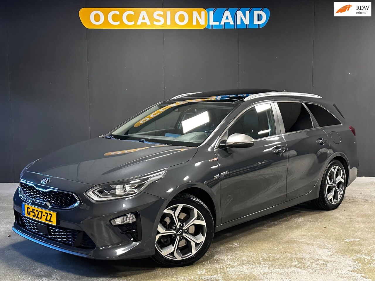 Kia Cee'd Sportswagon - Ceed 1.4 T-GDI GT-LINE|PANO|MEMORY|ACC|LED|CAMERA|DODEHOEK|TREKHAAK|LEDER|KEYLESS|STOELV|S - AutoWereld.nl