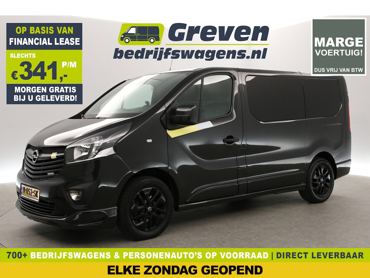 Opel Vivaro - Irmscher 1.6 CDTI L1H1 | 145PK | MARGE | Airco | Camera | Cruise | Navigatie | Parkeersens - AutoWereld.nl
