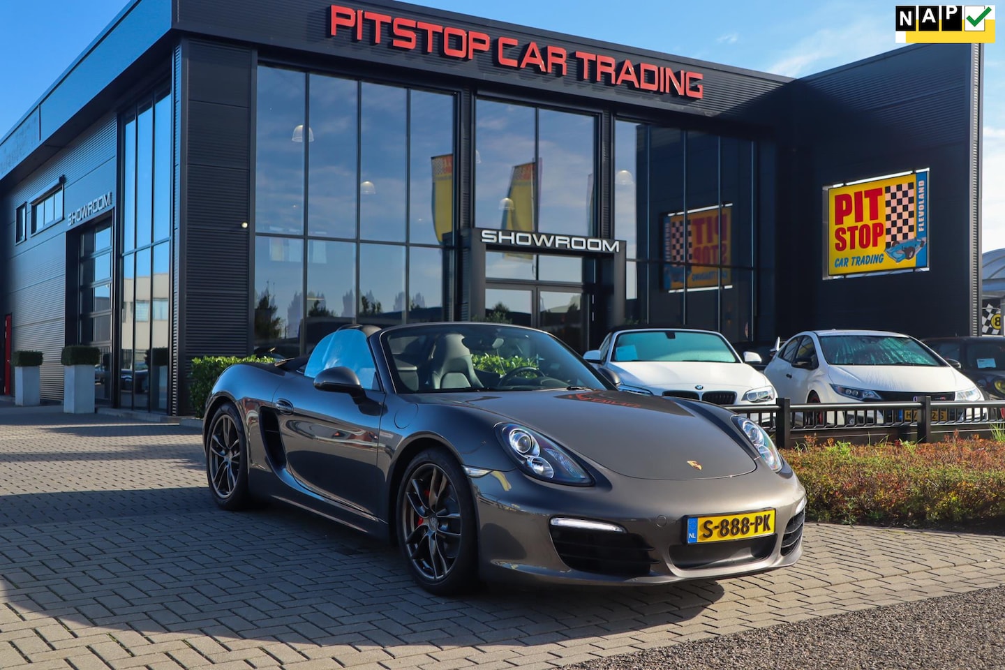 Porsche Boxster S - 981.2 3.4 PDK, 316 PK, Sportuitlaat, Nieuwstaat! - AutoWereld.nl