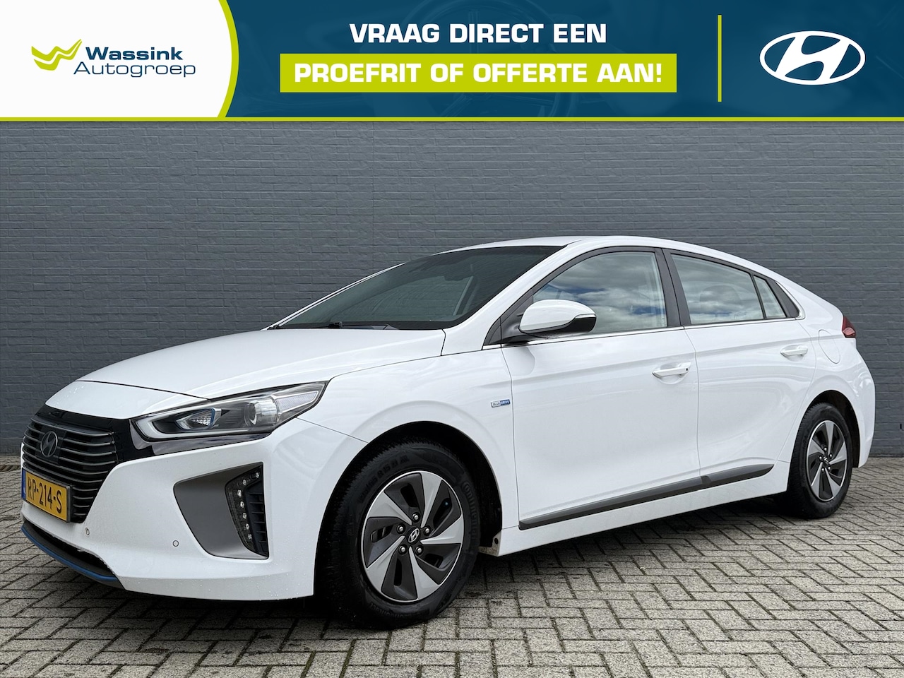 Hyundai IONIQ - 1.6 GDI Blue HEV 141 pk DCT Comfort | Cruise Control | Apple Carplay & Android Auto | Navi - AutoWereld.nl
