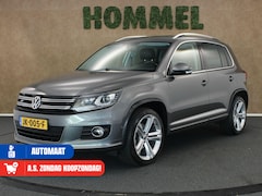 Volkswagen Tiguan - 2.0 TSI Sport&Style 4Motion - TREKHAAK 2250 KG GEREMD TREKGEWICHT - PARKEERSENSOREN VOOR E