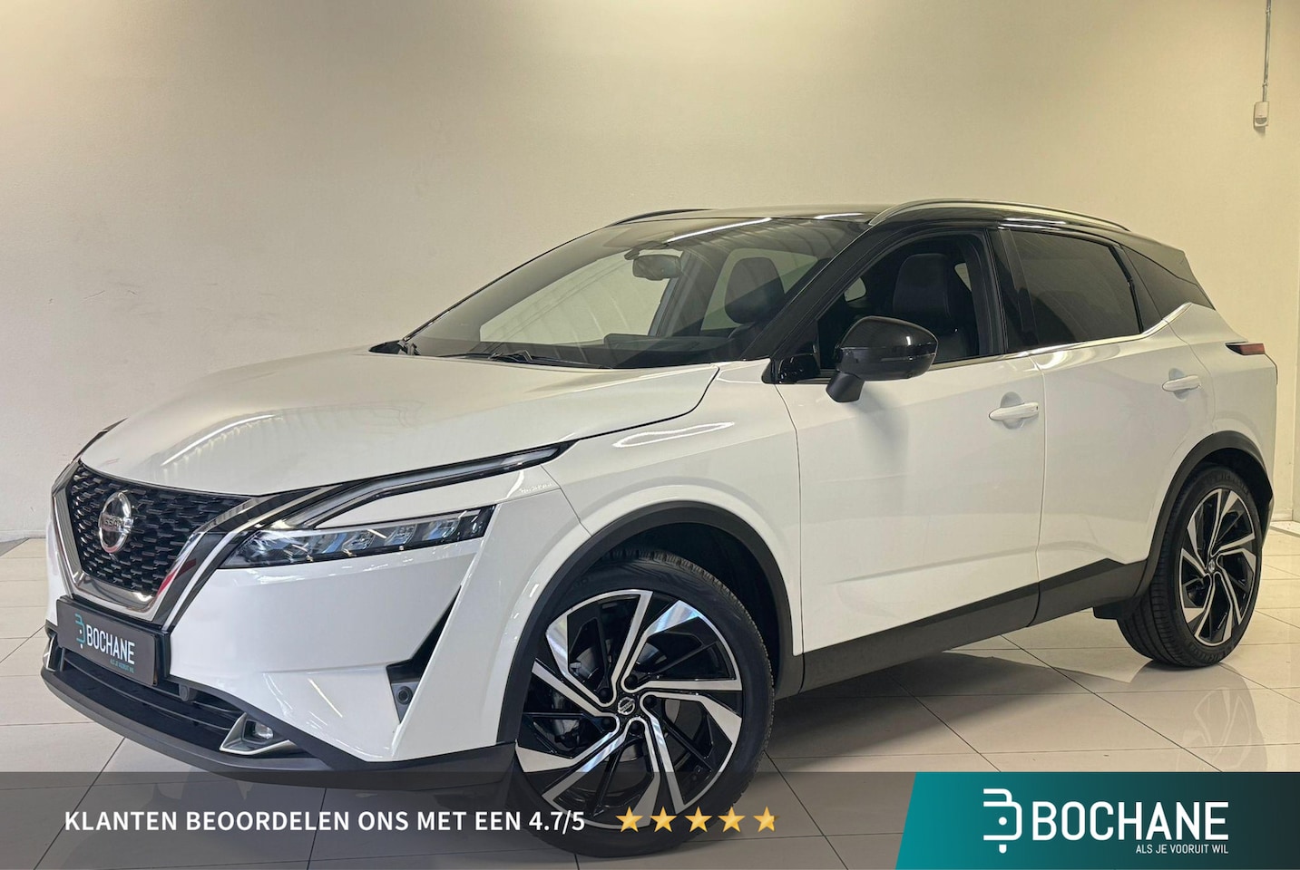 Nissan Qashqai - 1.3 MHEV Xtronic Tekna Plus | 360º Camera | BOSE® Audio | Panoramadak | - AutoWereld.nl