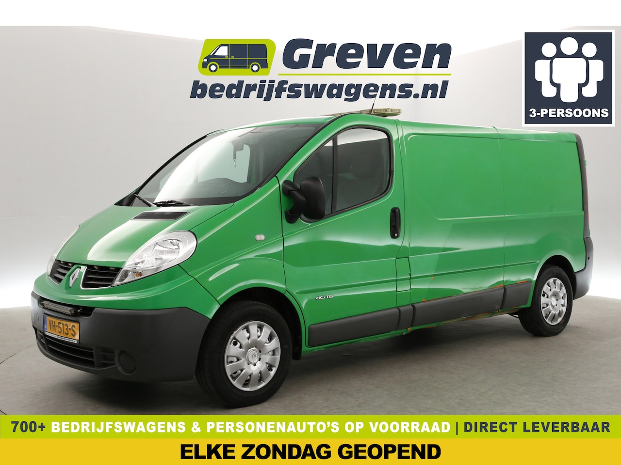Renault Trafic - 2.0 dCi T29 L2H1 | Airco | Camera | Cruise | Parkeersensoren | 3 Persoons | Trekhaak - AutoWereld.nl