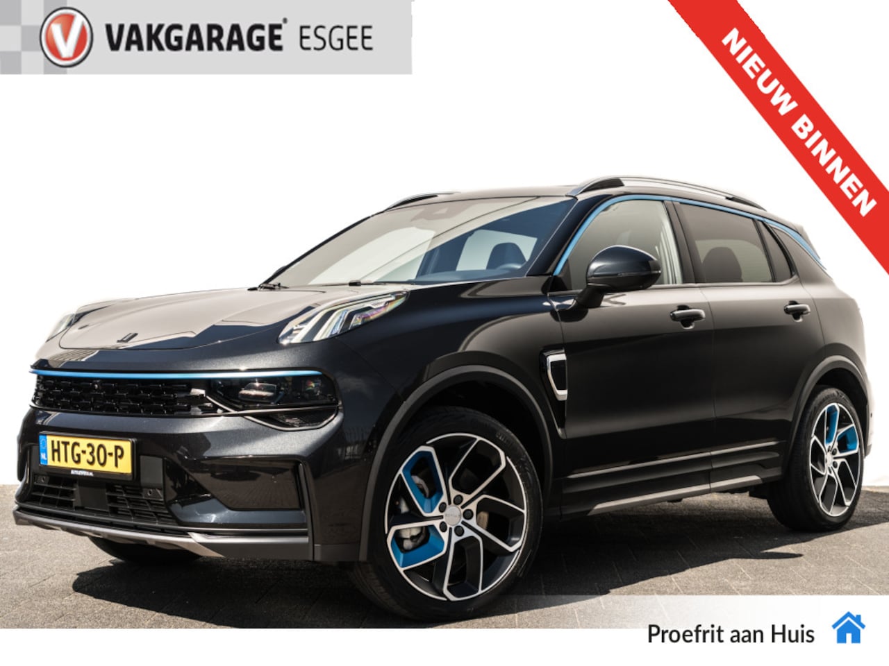 Lynk & Co 01 - 1.5 Plug-in Hybrid 262 Pk I Modeljaar 2024 I Panoramadak I 75 km Elektrisch I 360 Camera I - AutoWereld.nl