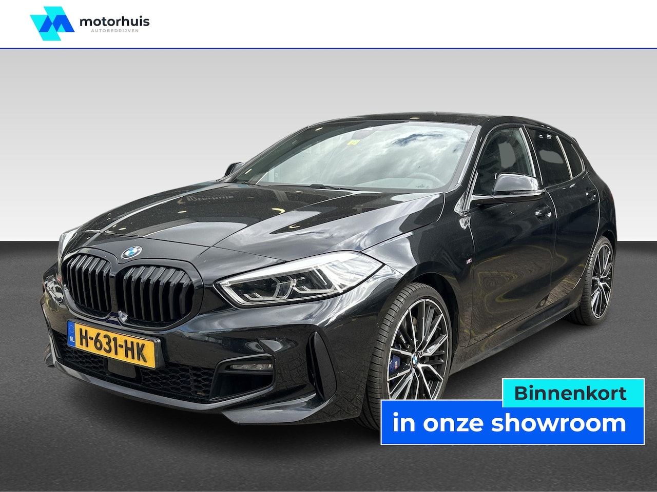 BMW 1-serie - (f40) 118i 140PK AUTOMAAT HIGH EXECUTIVE M-SPORT PACK NAVI TEL PDC LEDER LED NAP - AutoWereld.nl