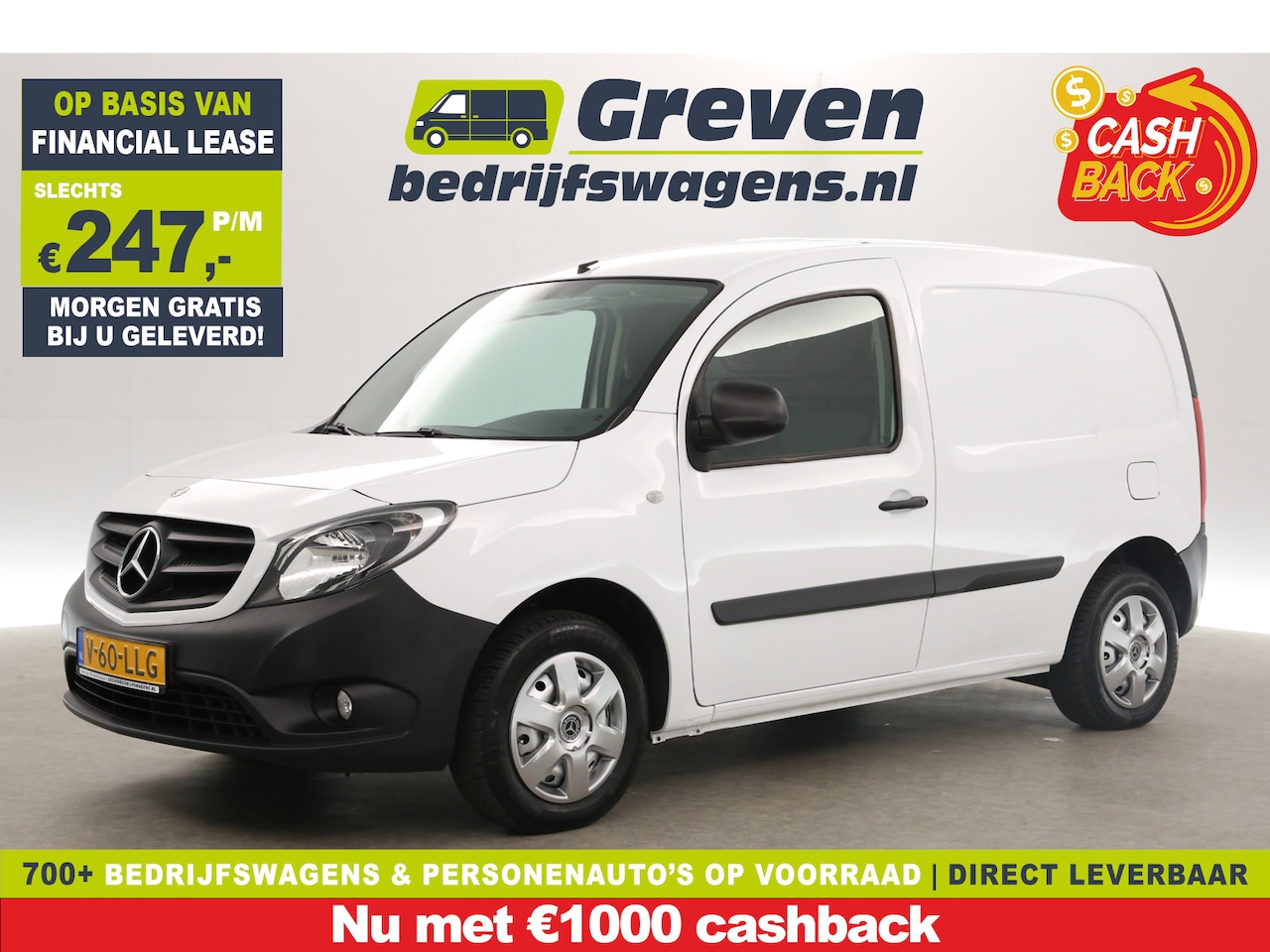 Mercedes-Benz Citan - 108 CDI L1H1 | MARGE! | Airco | Elektr-Ramen | Schuifdeur - AutoWereld.nl