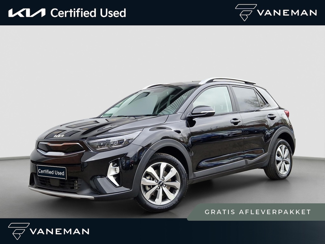 Kia Stonic - 1.0 T-GDi MHEV DynamicPlusLine Kia Stonic 1.0 T-GDI MHEV | Key-Less | Navi | Licht- en Reg - AutoWereld.nl