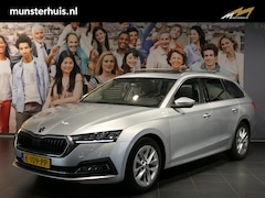 Skoda Octavia Combi - 1.0 e-TSI Business Edition Plus - Leder, Dodehoek, Schuif/kanteldak, Stoel/stuur verwarmd
