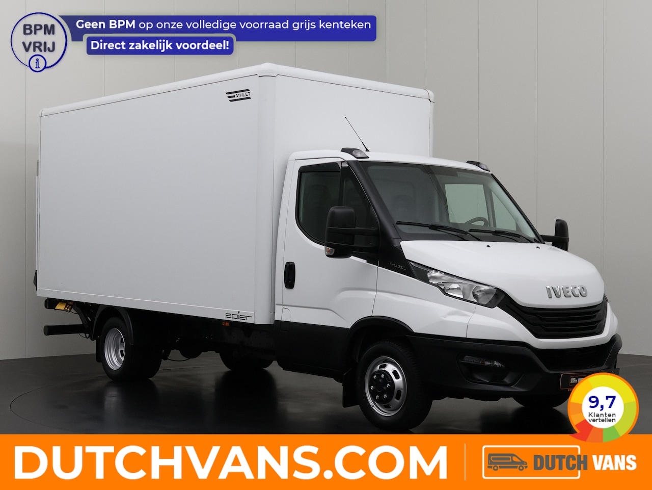 Iveco Daily - 35C16 Bakwagen+Laadklep | Airco | 3-Persoons | 750Kg Laadklep - AutoWereld.nl