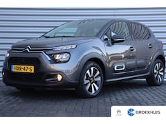Citroën C3 - 1.2 PURETECH 110PK SHINE AUTOMAAT / NAVI / CLIMA / LED / PDC / 16" LM / BLUETOOTH / CRUISE