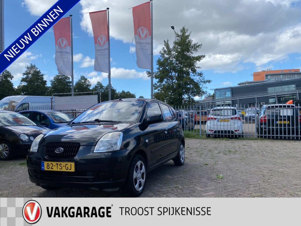 Kia Picanto - 1.0 LX 1.0 LX,Stuurbekrachting,Radio cd met Bluetooth en Aux Aansluiting - AutoWereld.nl