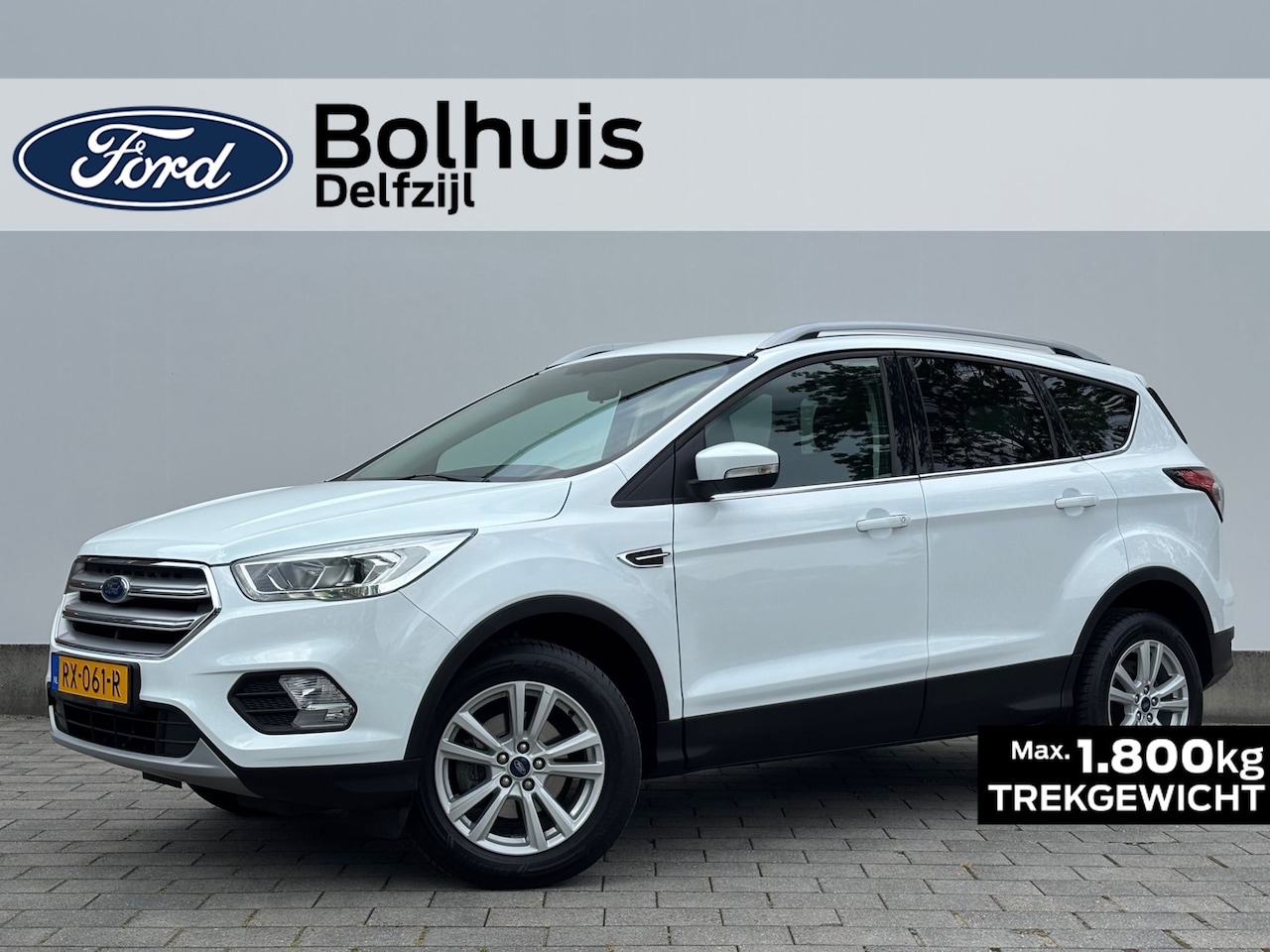 Ford Kuga - Trend Ultimate EcoBoost 120pk | Trekhaak | Camera | Navi | Clima | Cruise | Apple Carplay - AutoWereld.nl