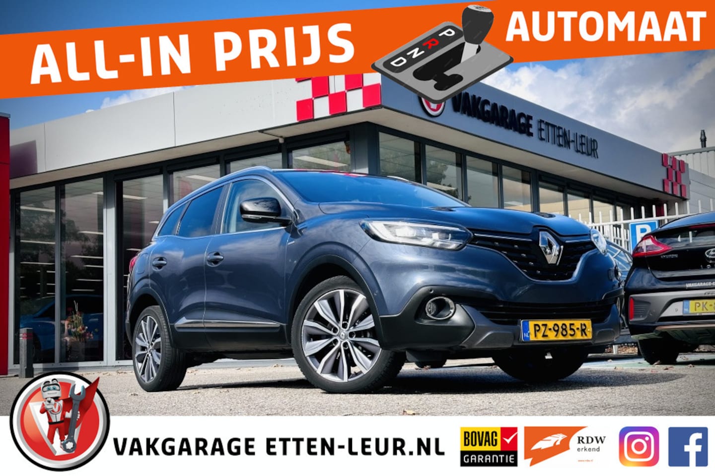 Renault Kadjar - 1.2 TCe Bose | TREKHAAK | CAMERA | LEDER + STOELVERWARMING - AutoWereld.nl