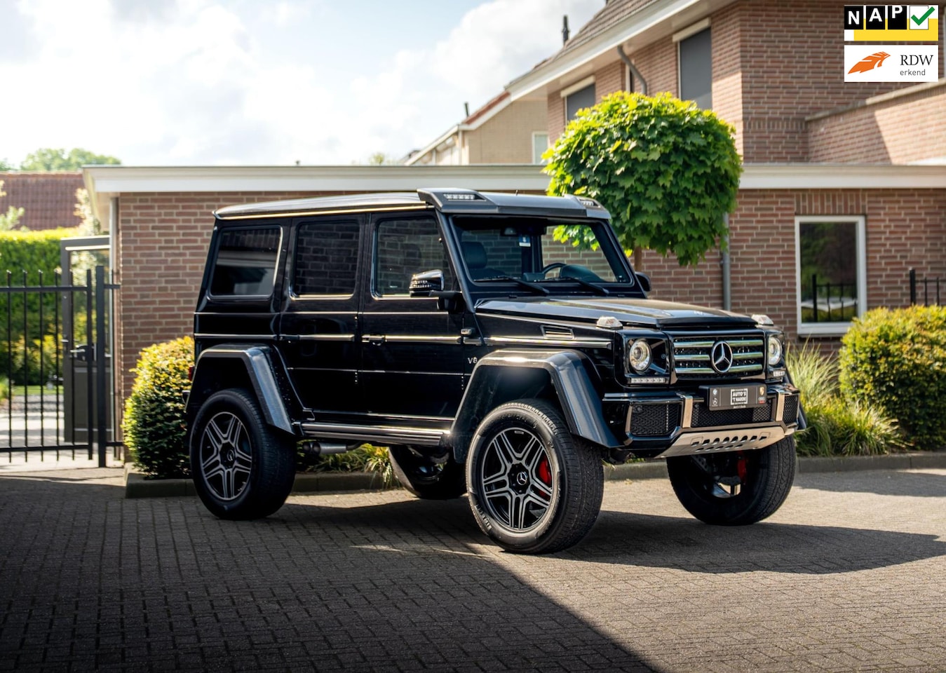 Mercedes-Benz G-klasse - 500 4x4² 421 PK Carbon Pakket Camera 22'' - AutoWereld.nl