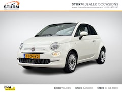 Fiat 500 - 1.0 Hybrid Lounge | Cruise Control | Airco | Apple Carplay/Android Auto | Bluetooth Tel. |