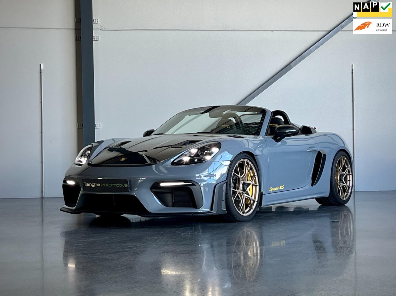 Porsche 718 Spyder - RS RS, Ceramisc PCCB, Weissach, Lift / hefsysteem, Carbon, PDLS - AutoWereld.nl