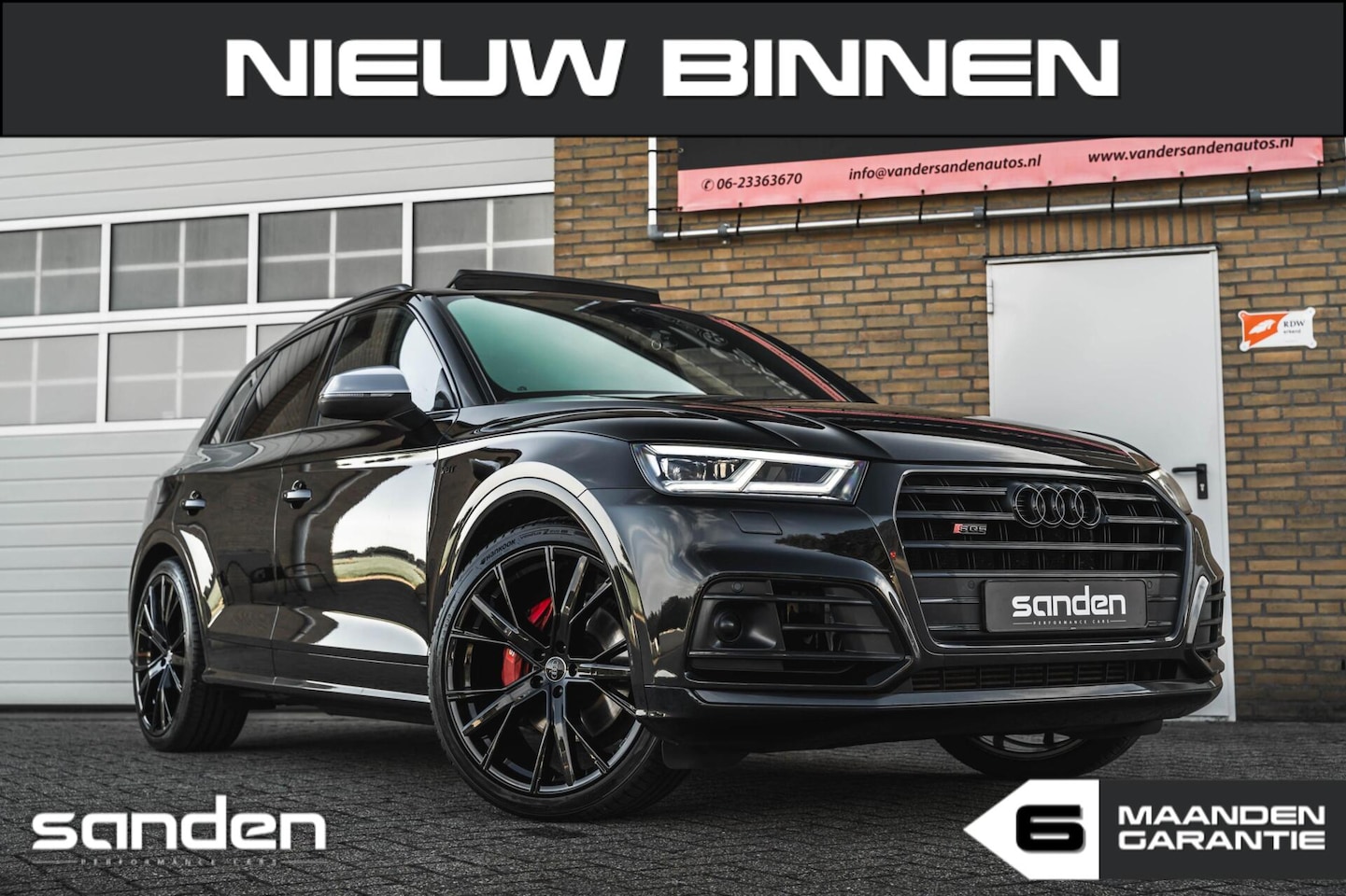 Audi SQ5 - 3.0 TFSI Quattro|Keyles|Pano|RS-leder|Carbon|Luchtv - AutoWereld.nl