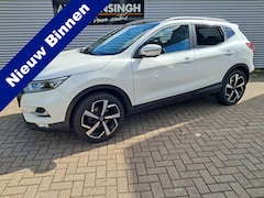 Nissan Qashqai - 1.3 DIG-T Tekna met Panoramadak | Clima | Cruise | Navigatie | PDC | Trekhaak | Ndl auto |
