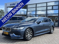 Volvo V60 - 2.0 T6 Recharge 340 pk AWD Inscription Trekhaak Panodak Pilot Assist ACC Tailored Wool Bek
