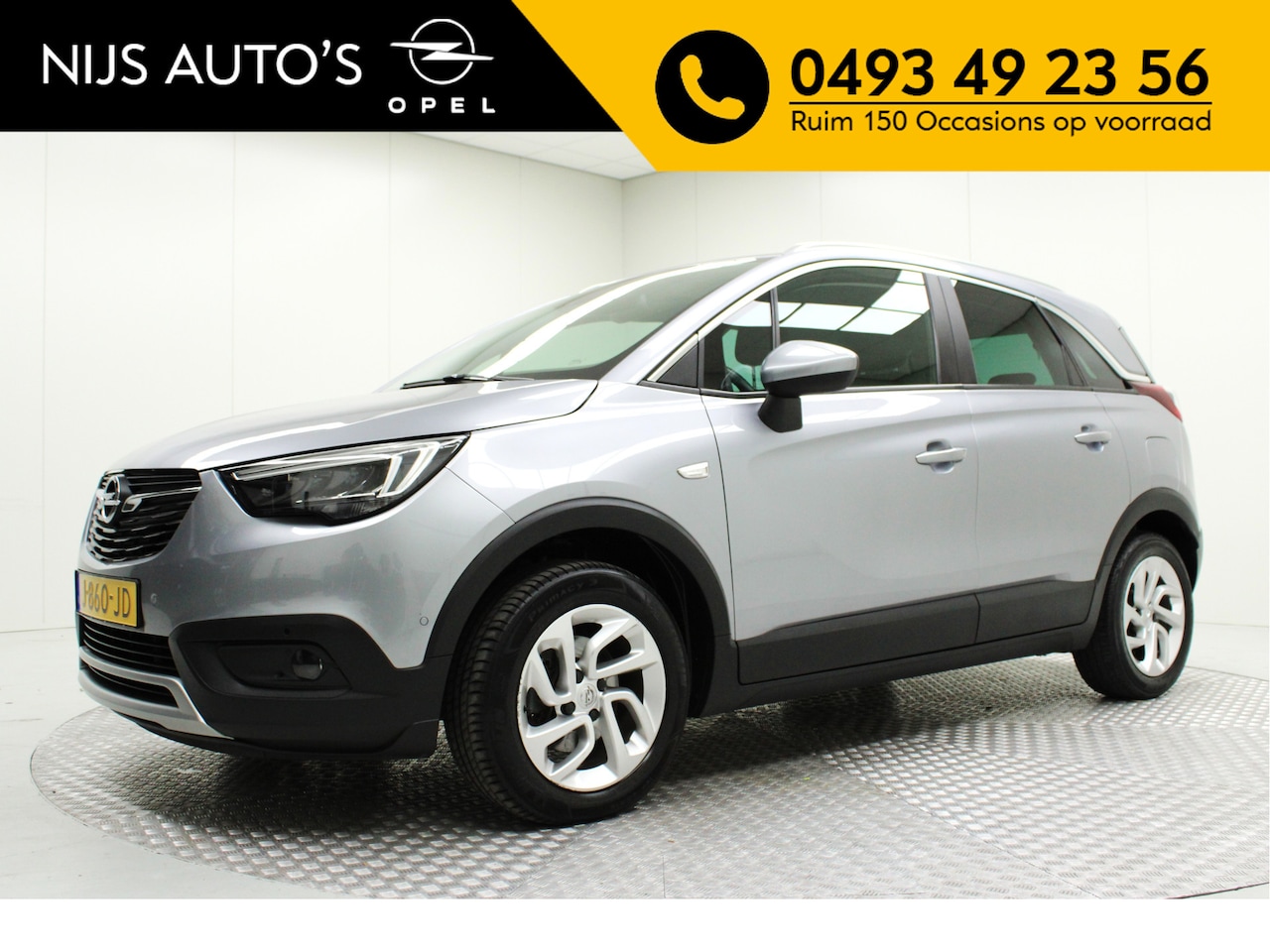 Opel Crossland X - 1.2 T Innovation | Start Stop / Keyless / Camera / Carplay / Navi Full Map / Climate - AutoWereld.nl