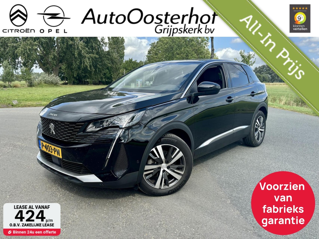 Peugeot 3008 - 130pk Allure Pack Business Fabrieksgar. - AutoWereld.nl