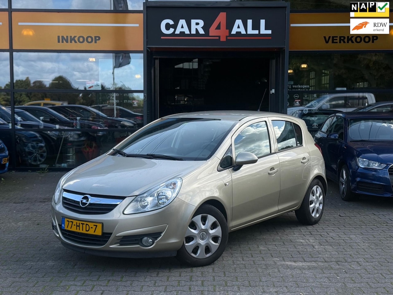 Opel Corsa - 1.4-16V Edition PDC/TREKHAAK/CRUISE/AIRCO/APK 03-08-2026/5DEURS - AutoWereld.nl