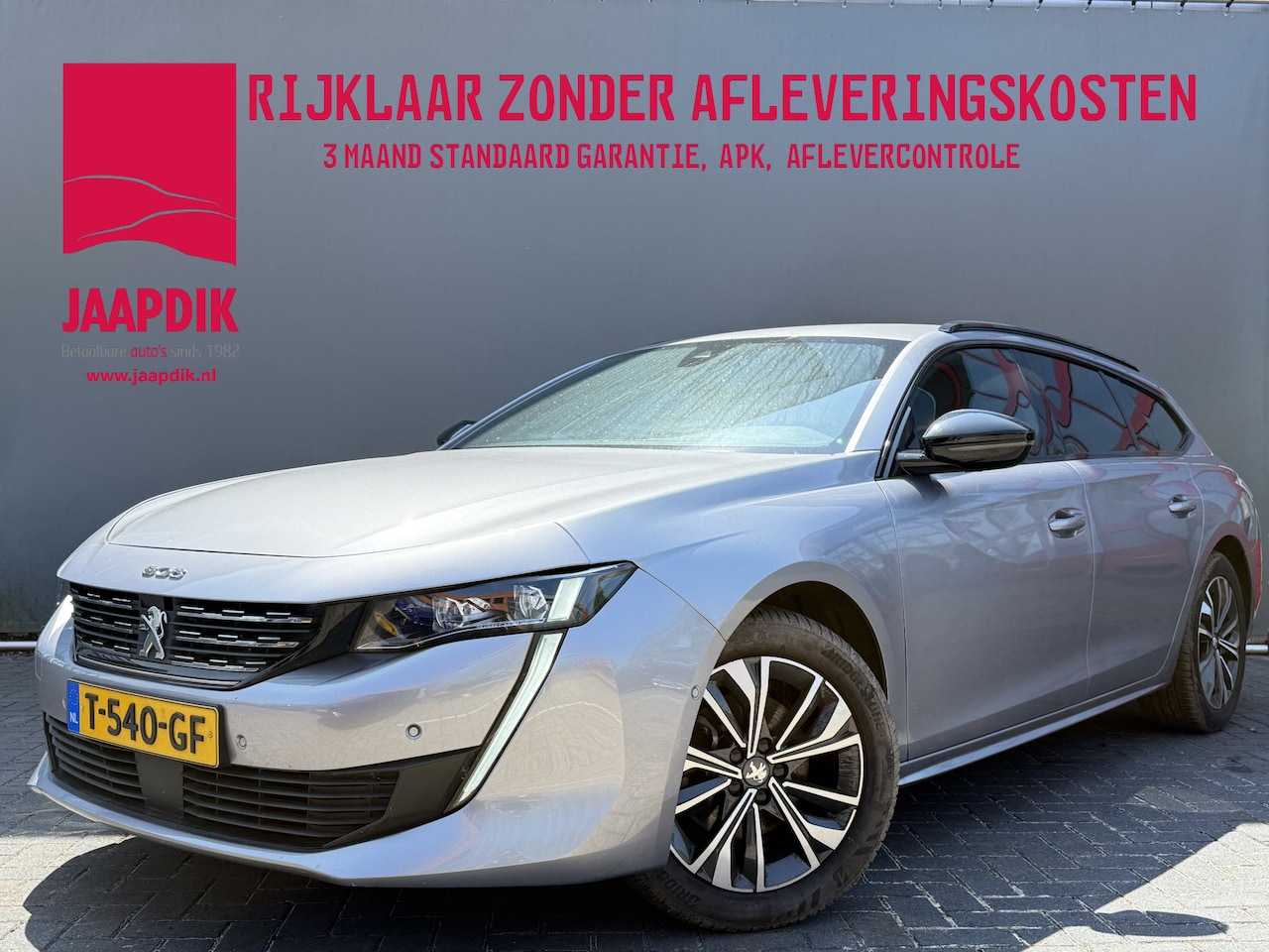 Peugeot 508 SW - BWJ 2023 1.2 131 PK PureTech Allure Pack Business / AUTOMAAT 360 CAMERA / FULL LED / NAVI - AutoWereld.nl