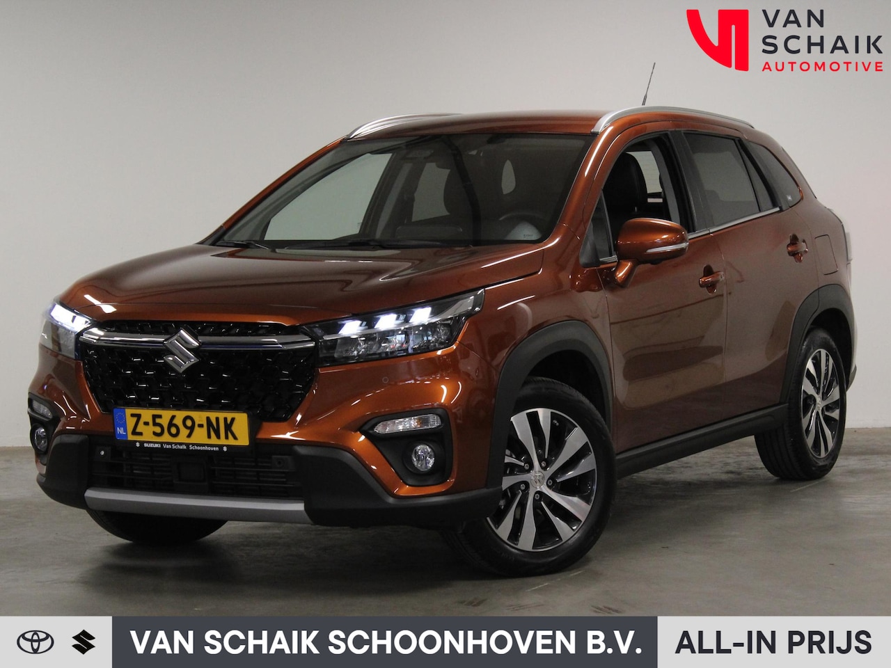 Suzuki S-Cross - 1.4 Boosterjet Style Smart Hybrid | 360º camera | Keyless | Adaptieve cruise control - AutoWereld.nl