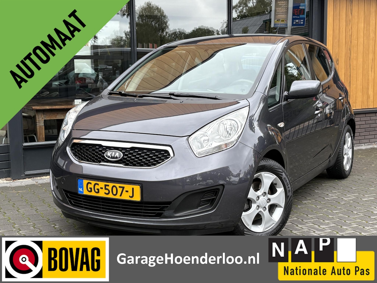 Kia Venga - 1.6 CVVT Trekhaak, Cruise control, Stoelverw. Garantie - AutoWereld.nl