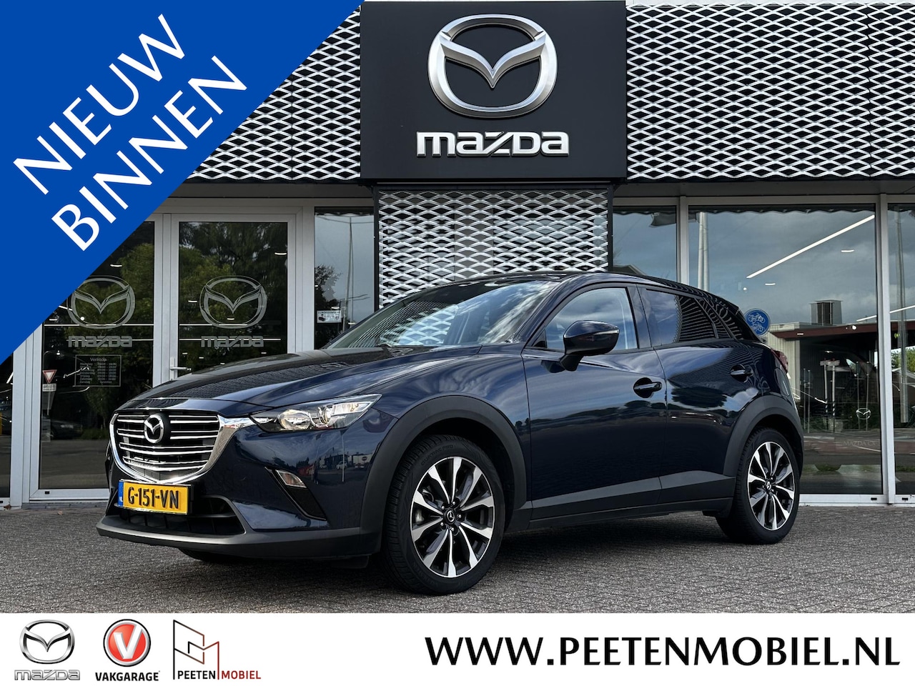 Mazda CX-3 - 2.0 SkyActiv-G 120 Sport Selected | ACHTERUITRIJ CAMERA | STOELERWARMING | CRUISE CONTROL - AutoWereld.nl